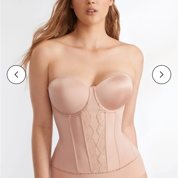 Bare necessities strapless corset bustier - Picture 4 of 4